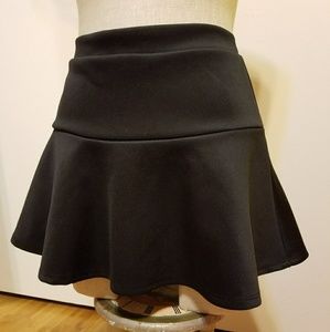 Black Flowy Skirt